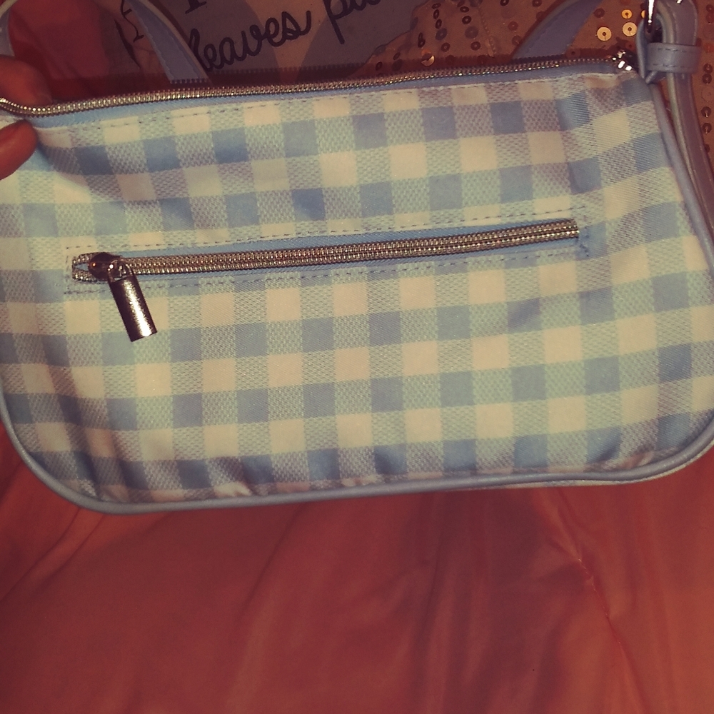 Small Blue plaid purse 💙 - Picture 5 of 12